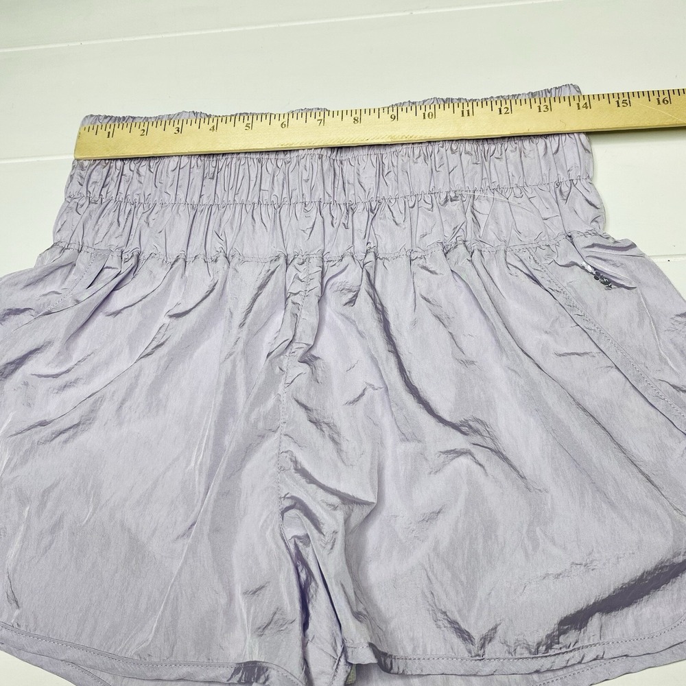 Free People Movement The Way Home Shorts Lavender Women's‎ Size L - Picture 7 of 14